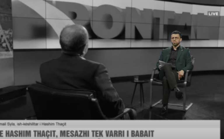 Dalin pyetjet e gazetar Lanit për një bashkëpunëtor të Hashim Thaçit