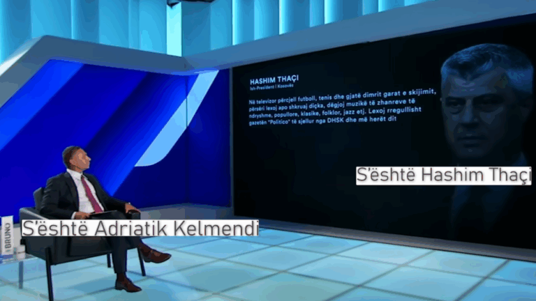 Ai s’ishte Hashim Thaçi. Ky s’ishte Adriatik Kelmendi.