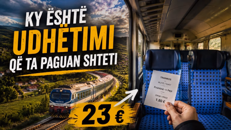 Shteti ta paguan një drejtim 23 euro me tren në Kosovë